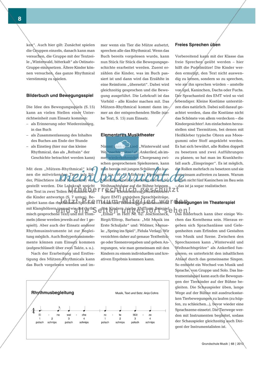 Eine rote Mütze für den Igel: Eine herzerwärmende Weihnachtsgeschichte für jüngere Schülerinnen und Schüler Preview 5