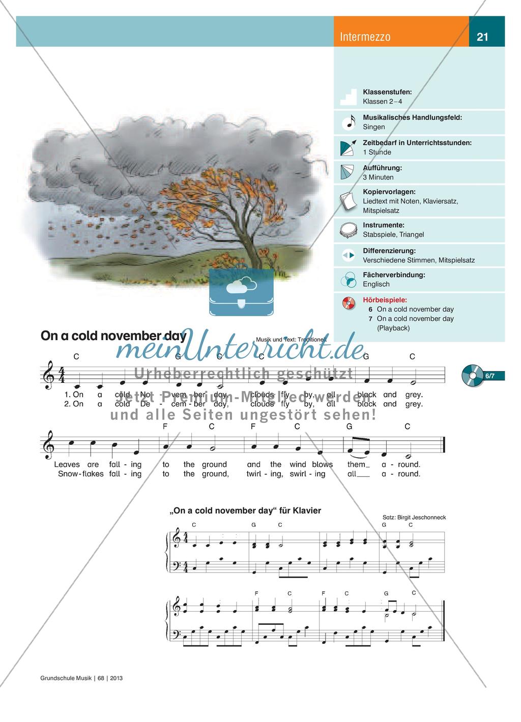 Cold November Day: Ein englischer Kanon für den Start in die kalte Jahreszeit Preview 2