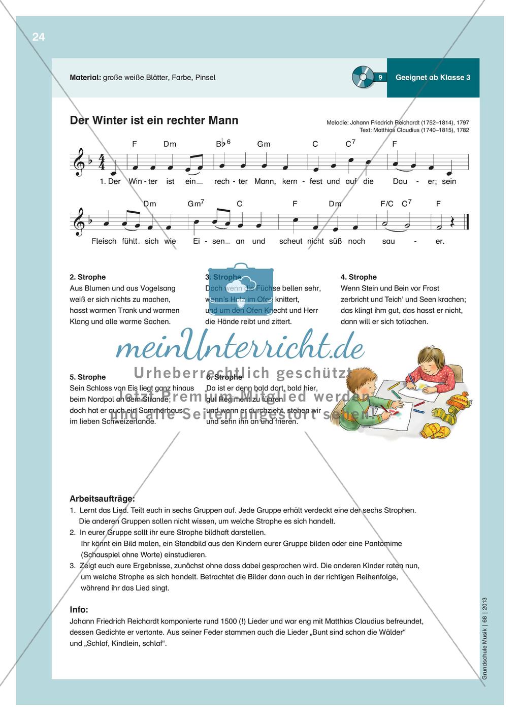 Alte Winterlieder frisch entstaubt: Neue Zugänge zu altbekannten Liedern Preview 2