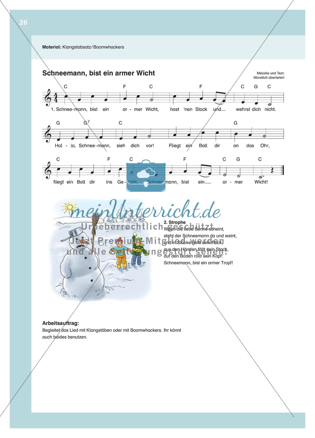 Alte Winterlieder frisch entstaubt: Neue Zugänge zu altbekannten Liedern Preview 4
