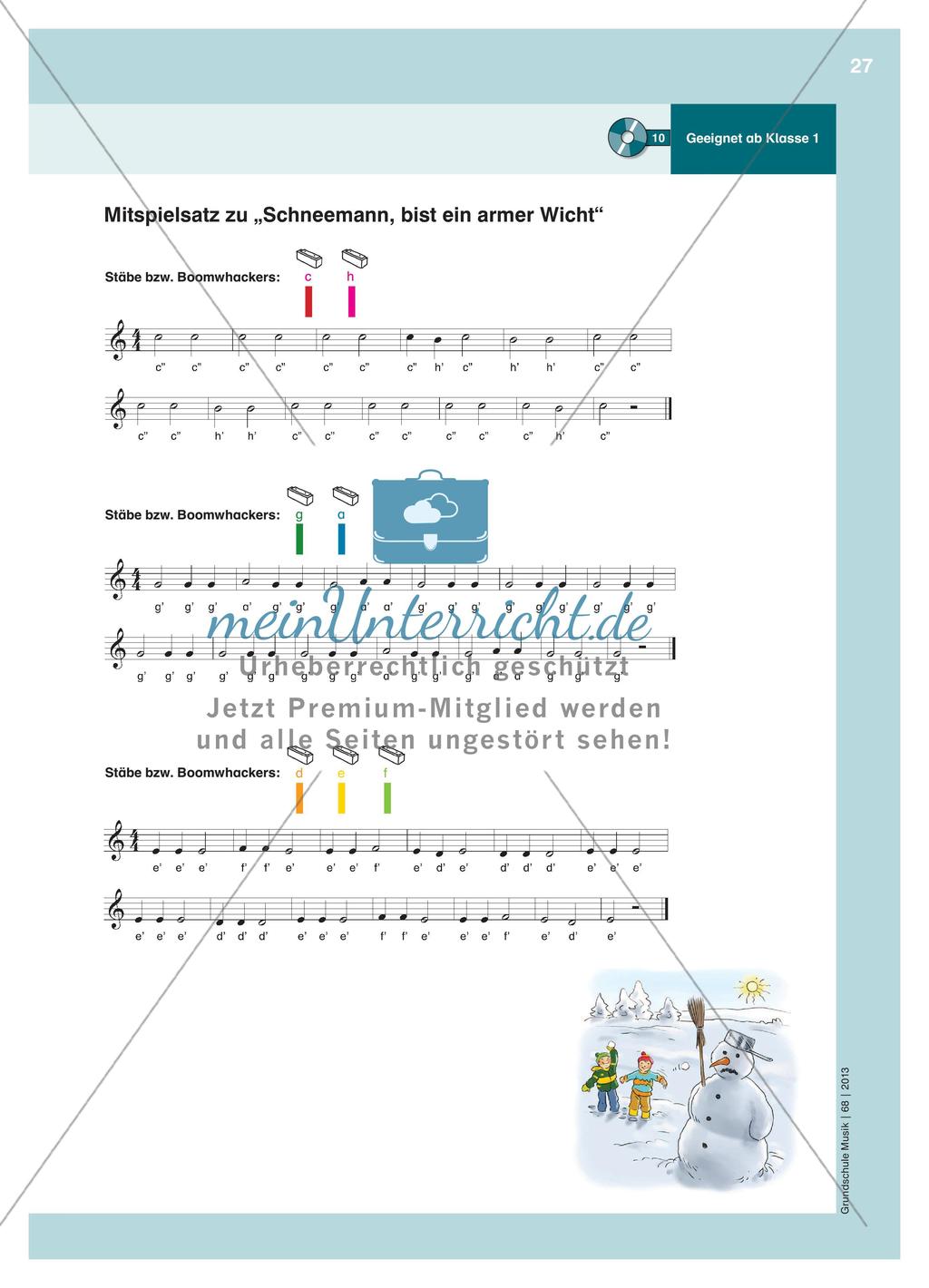 Alte Winterlieder frisch entstaubt: Neue Zugänge zu altbekannten Liedern Preview 5