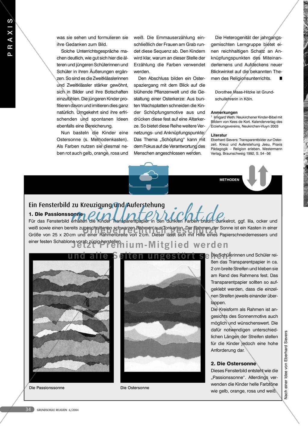 Gemeinsam anfangen - Religionsunterricht in einer jahrgangsgemischten Eingangsklasse Preview 3