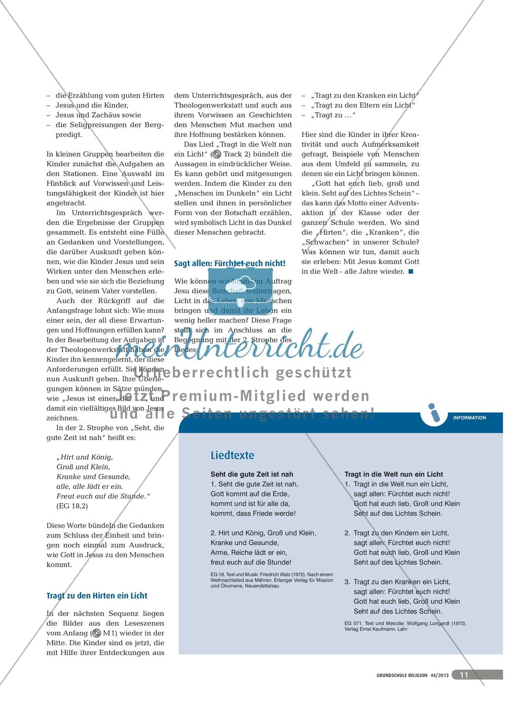 Seht, die gute Zeit ist nah - Mit Jesus kommt Gott in die Welt Preview 3