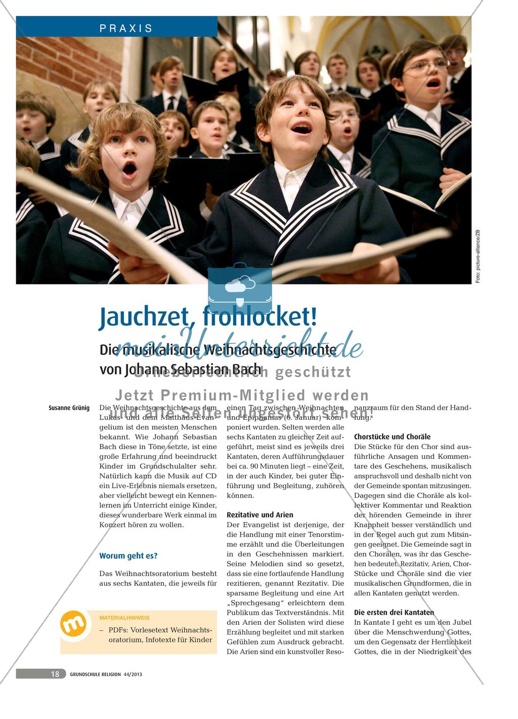 Jauchzet, frohlocket! - Die musikalische Weihnachtsgeschichte von Johann Sebastian Bach Preview 1