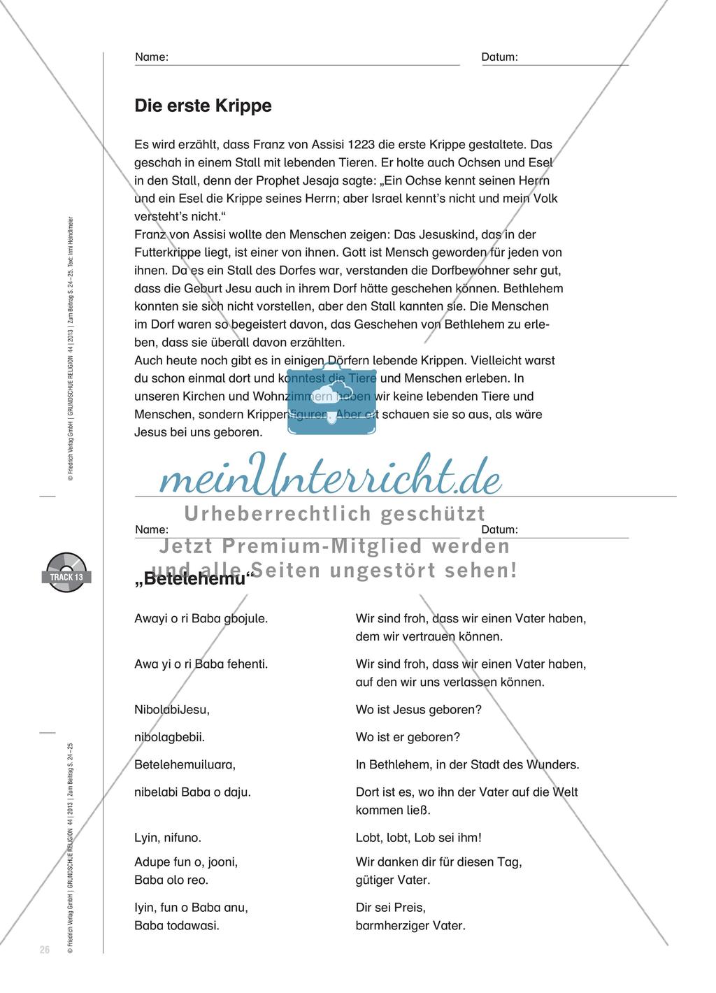 „Josef und Maria waren doch keine Schwarzen!“ - Weihnachten anderswo: Eine Krippendarstellung aus Afrika Preview 3