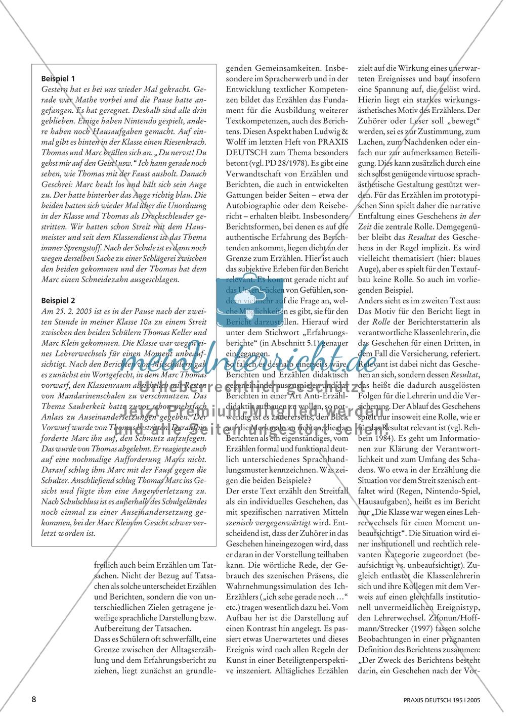 „Der Stand der Dinge“ - Berichten und Berichte Preview 3