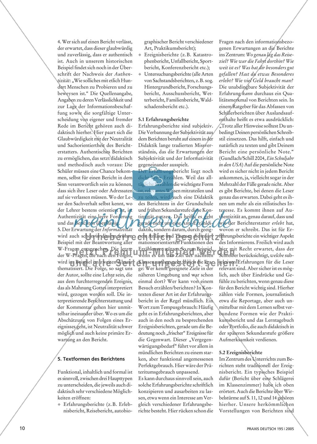 „Der Stand der Dinge“ - Berichten und Berichte Preview 5