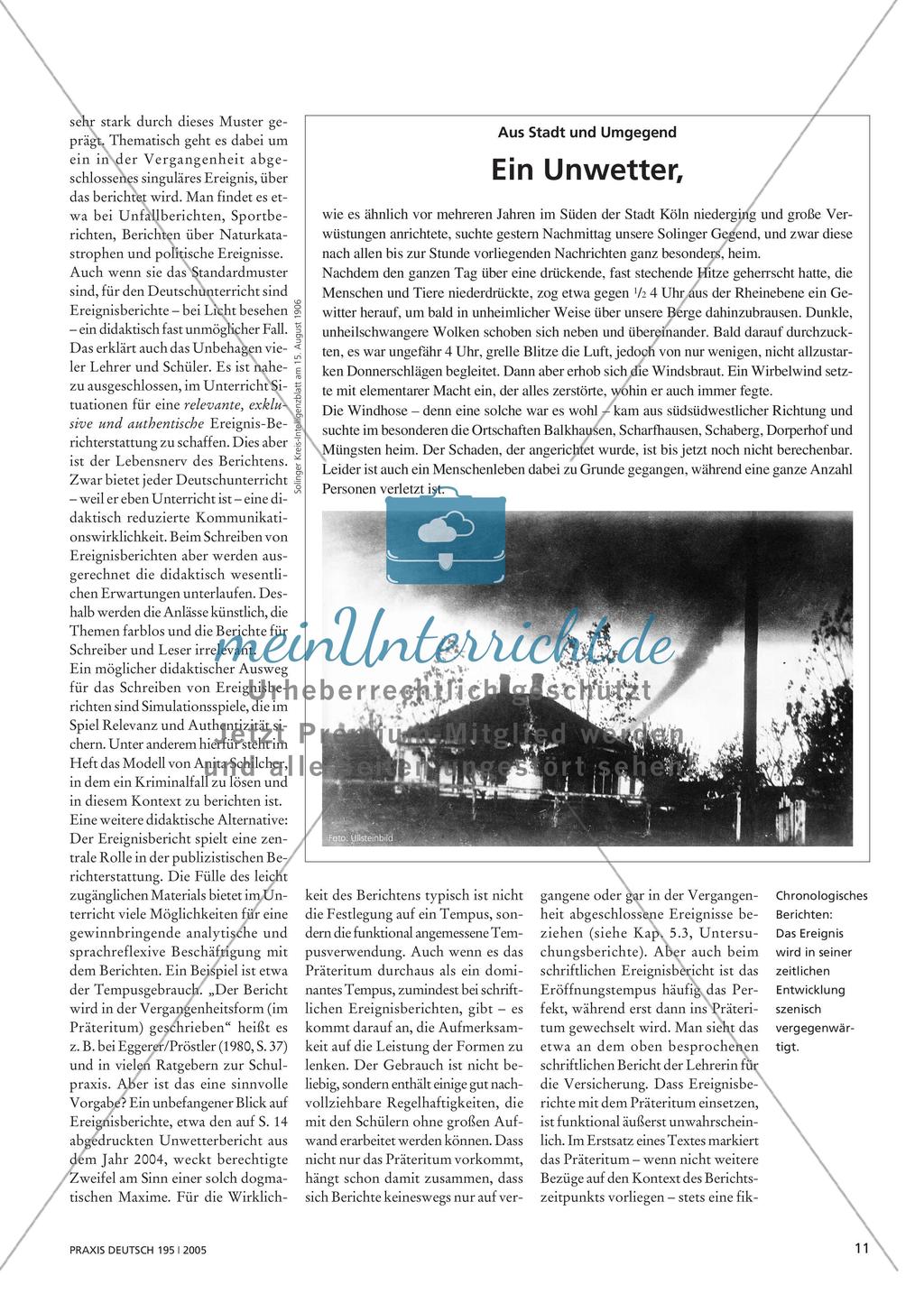 „Der Stand der Dinge“ - Berichten und Berichte Preview 6