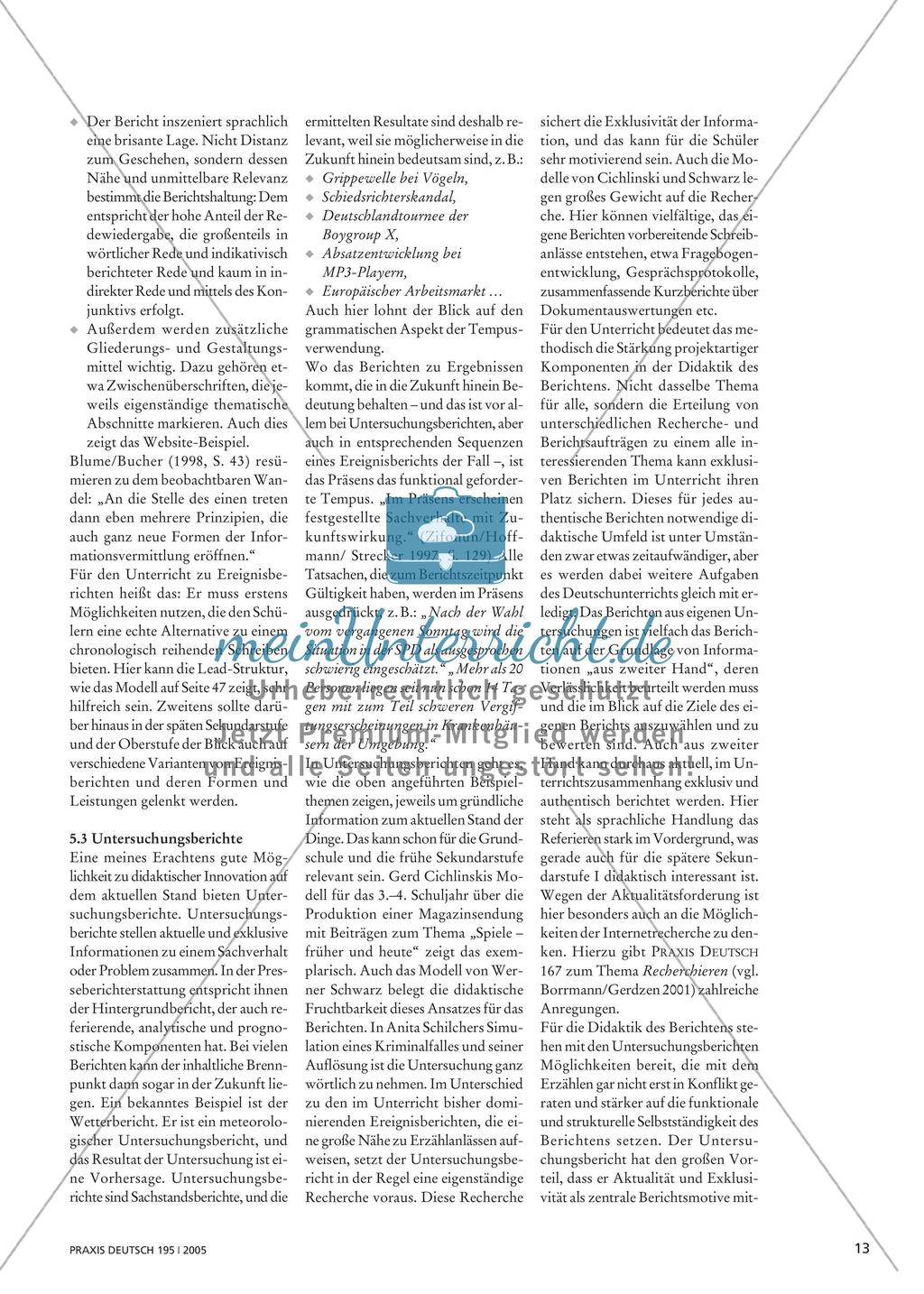 „Der Stand der Dinge“ - Berichten und Berichte Preview 8