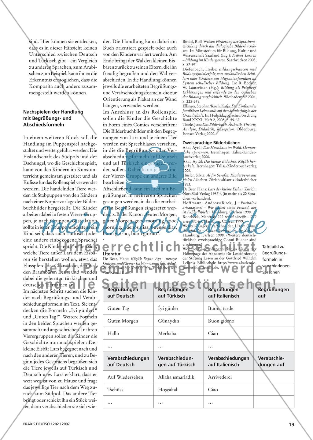 Guten Tag, kleiner Eisbär! Íyi Günler, Beyaz Ayı! - Zweisprachige Bilderbücher im Anfangsunterricht Preview 4