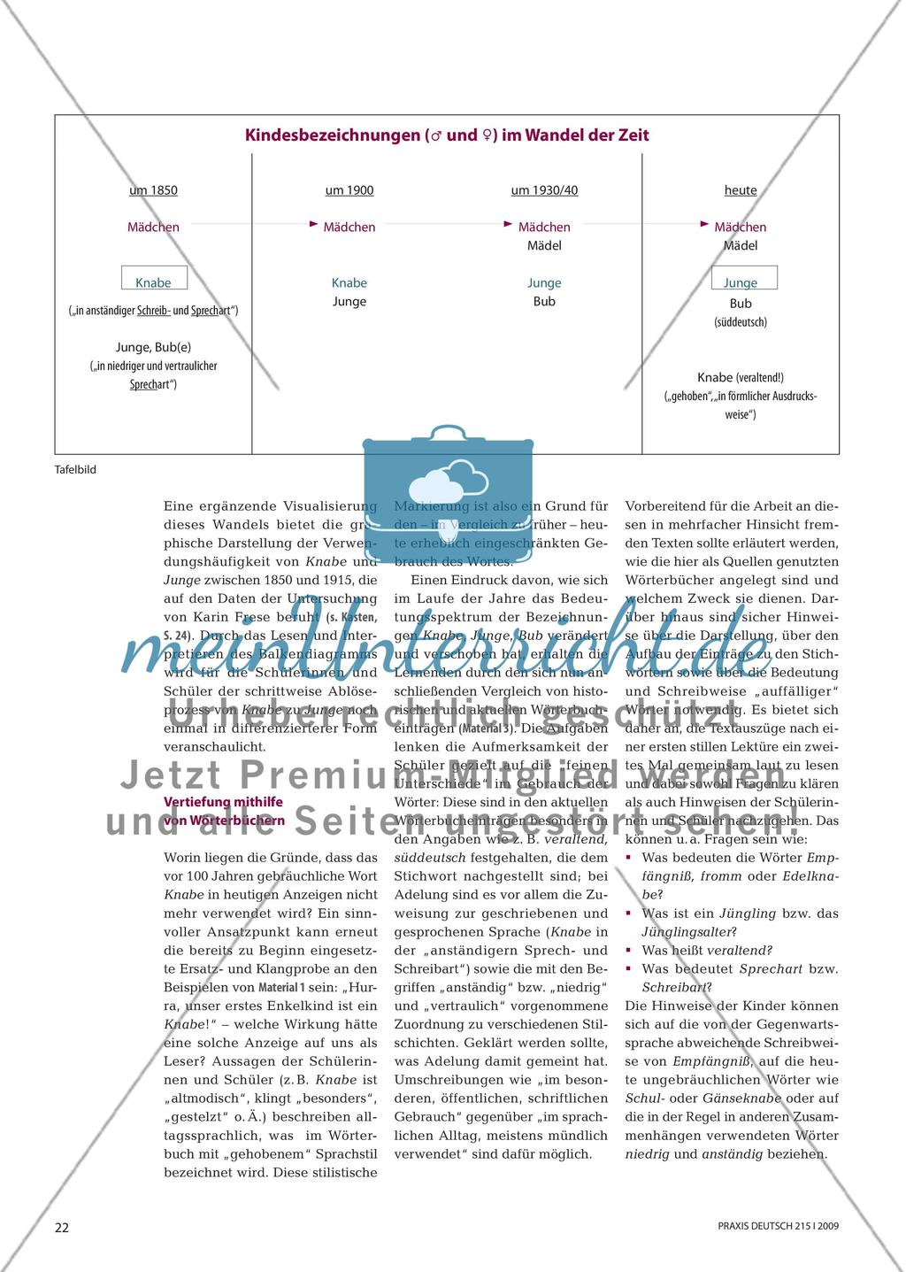 Ein prächtiger Knabe!? - Kindesbezeichnungen im Wandel der Zeit Preview 5