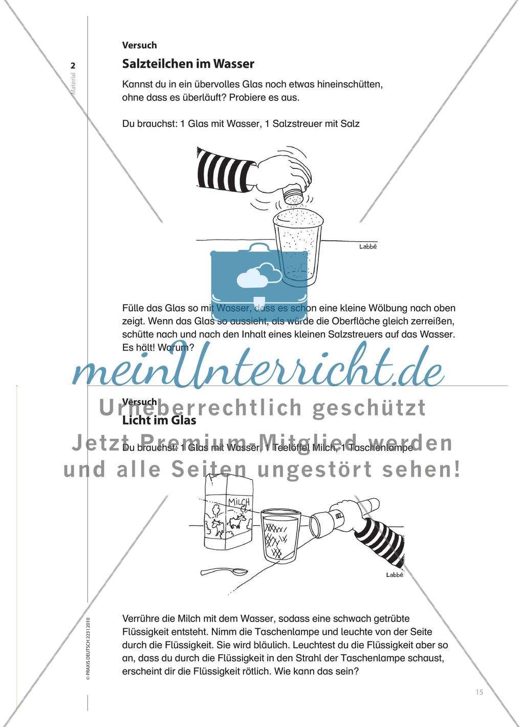 „Mit Schlappen auf die Rohre hauen“ - Kriterien zum Schreiben von Versuchsanleitungen entwickeln Preview 4