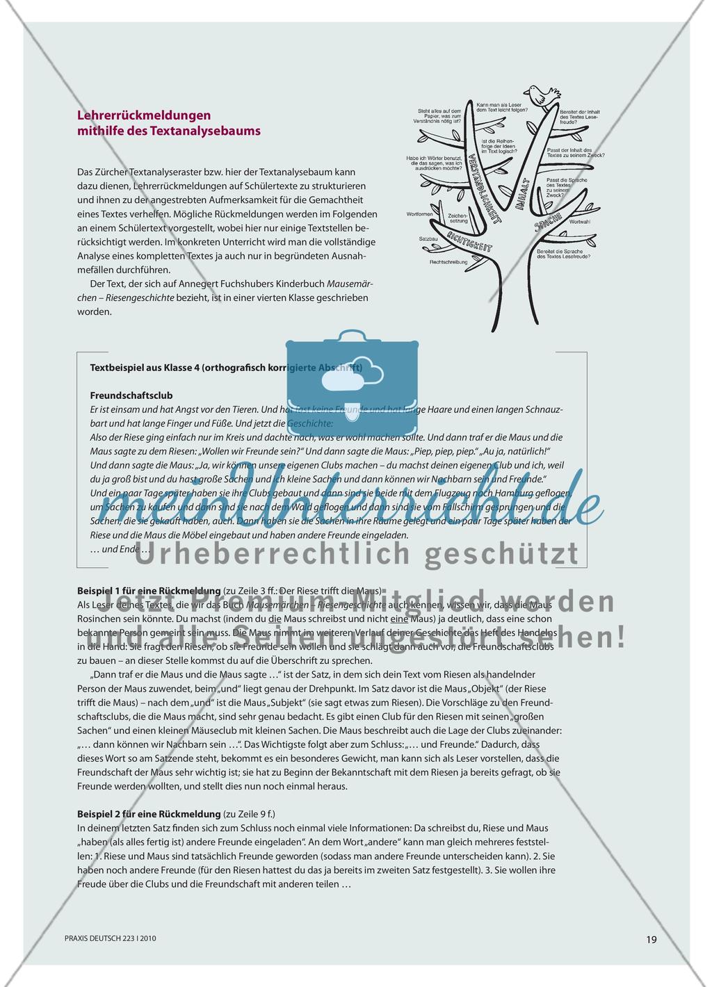 Der Textanalysebaum - Über Texte und Textualität reden Preview 2
