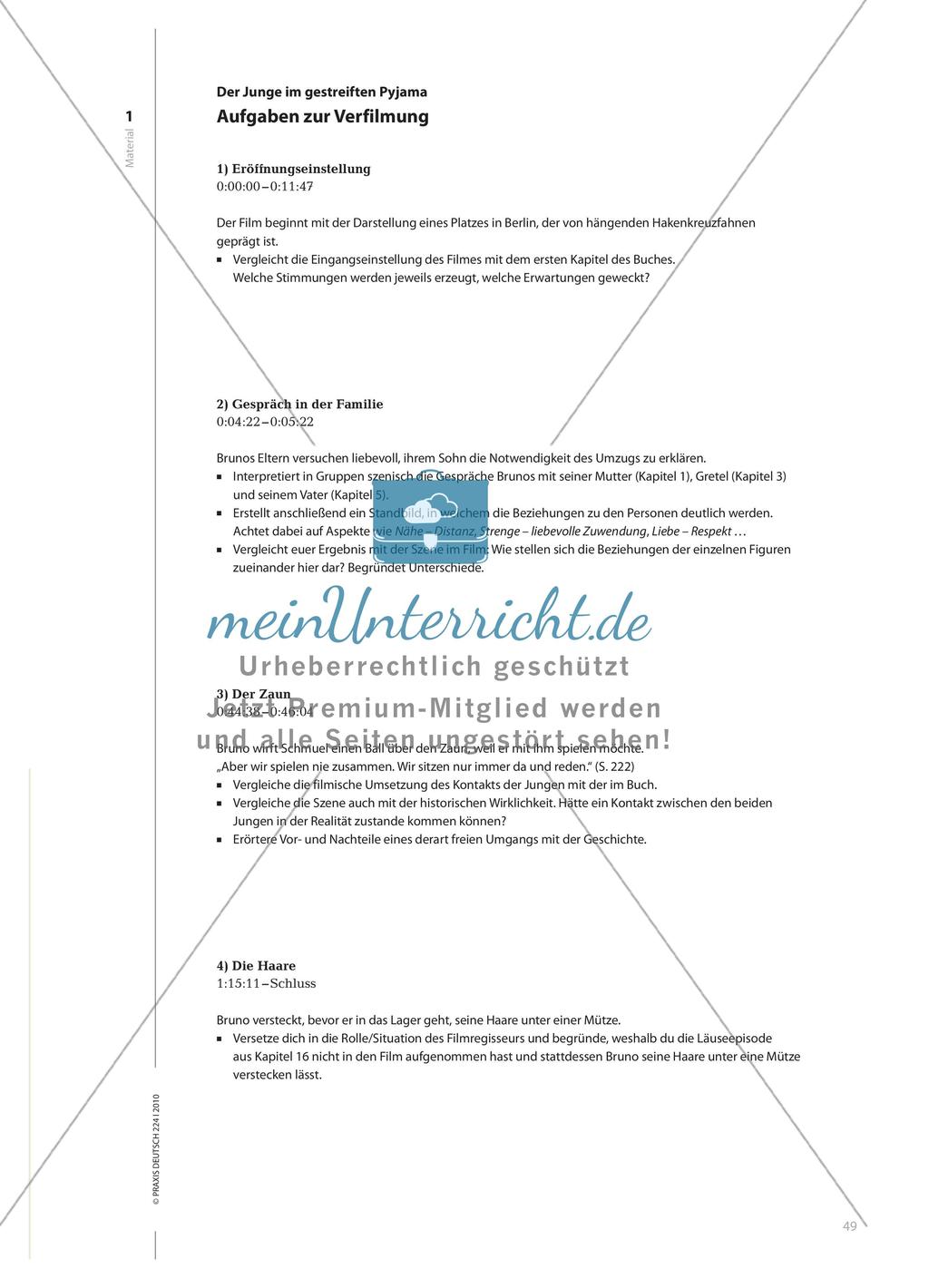 Literarisches und historisches Lernen mit John Boynes