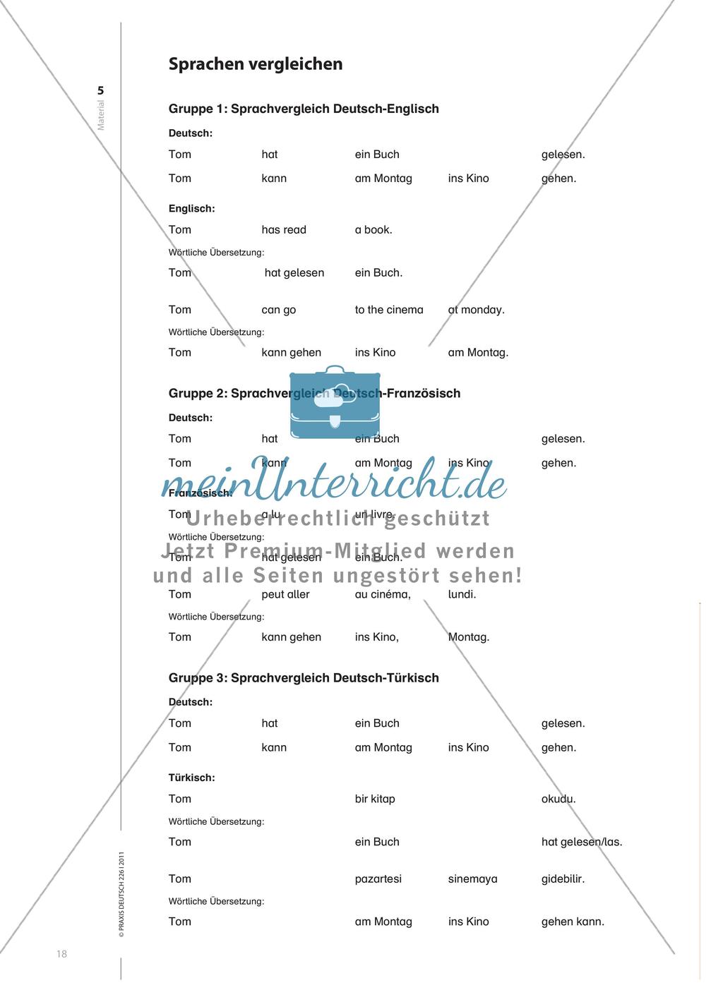 Problemfall Verbklammer? - Der Klammermann als Basismodell der Satzlehre Preview 7
