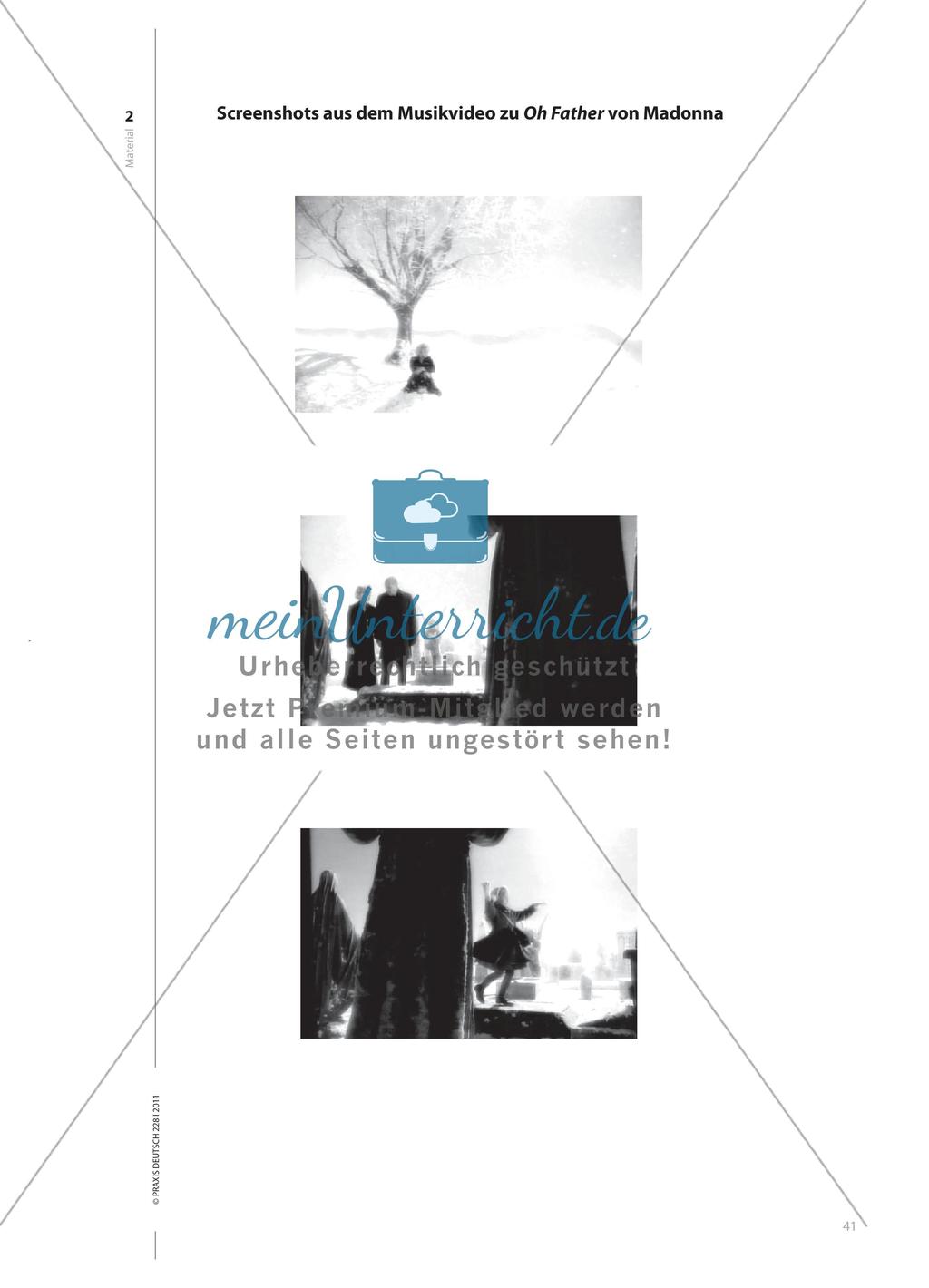 „Oh Father I have sinned“ - Symbole in Madonnas Musikvideo „Oh Father“ Preview 4
