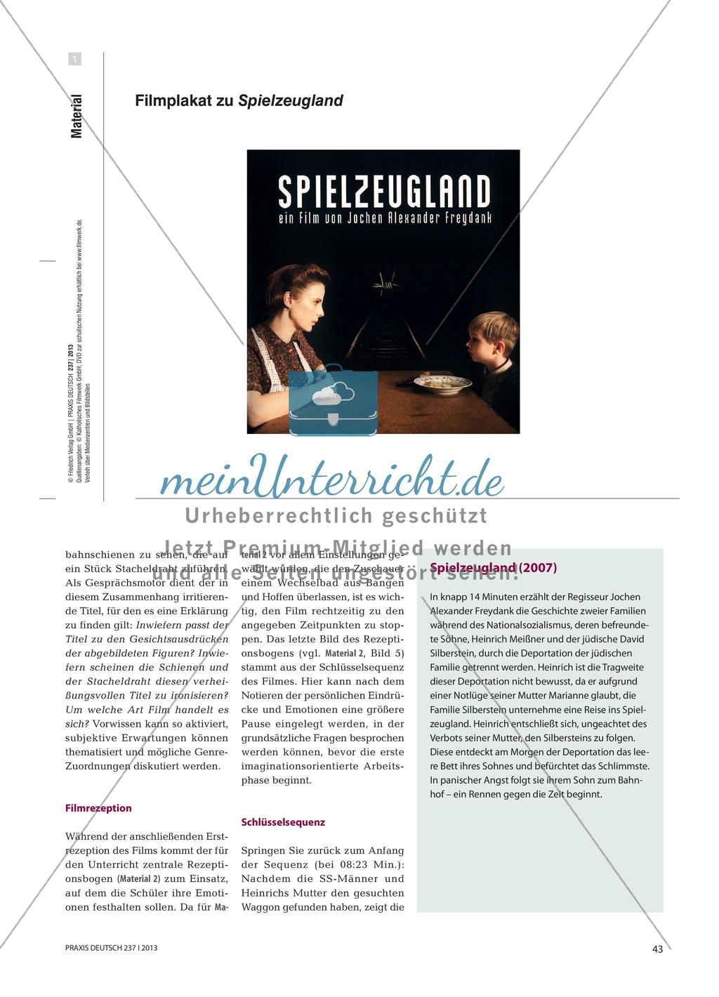 Gegen die Zeit - Diskontinuität und Emotionalität im Kurzfilm Spielzeugland Preview 2
