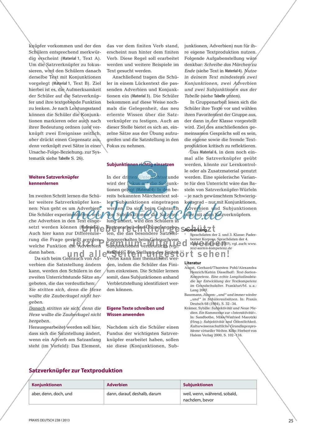 Kleine Wörter – große Wirkung: Texte schreiben mit und, trotzdem und weil Preview 4