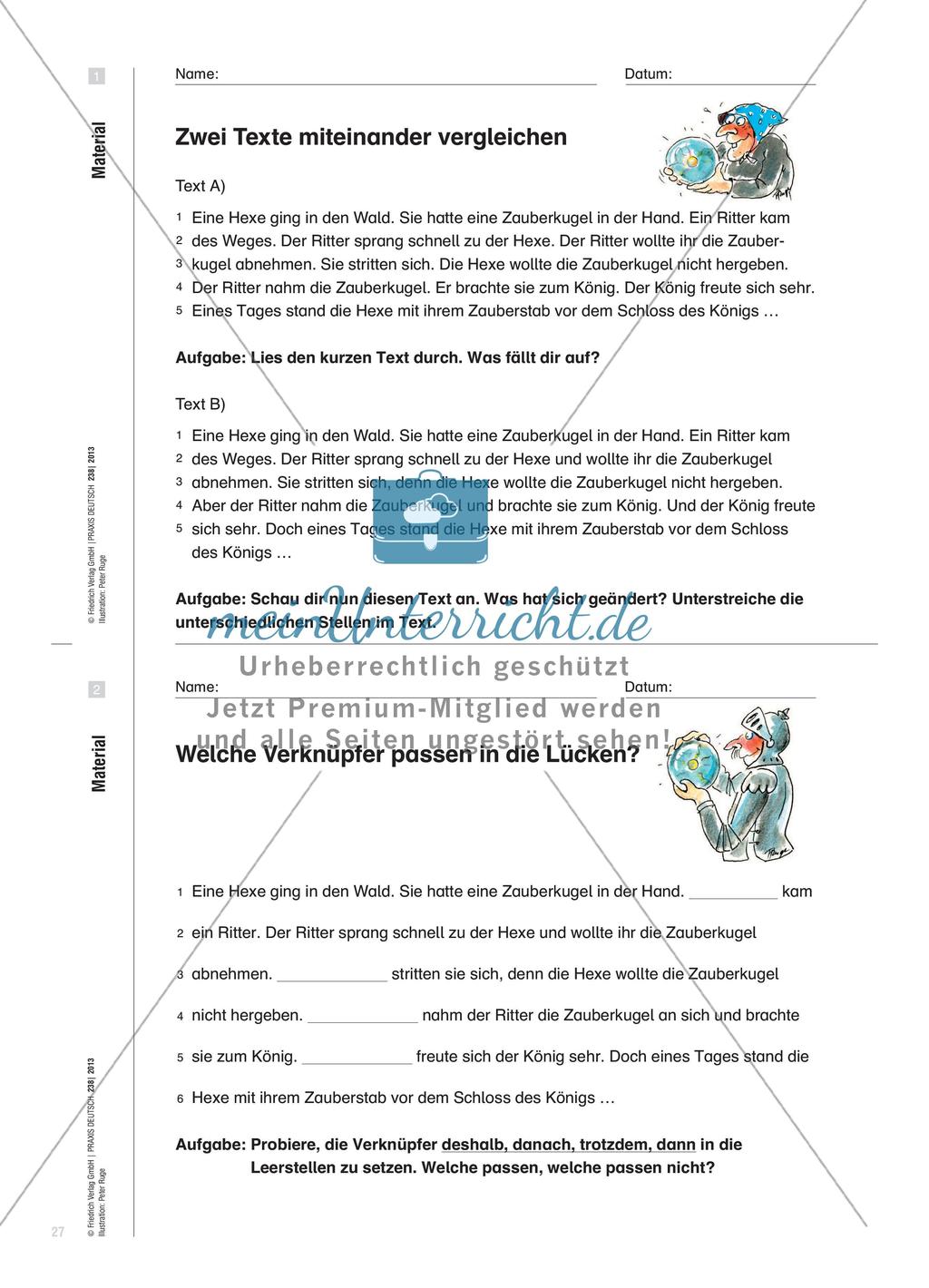 Kleine Wörter – große Wirkung: Texte schreiben mit und, trotzdem und weil Preview 6