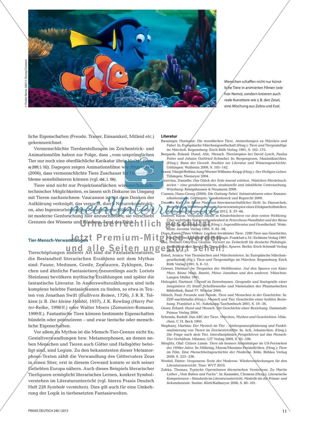 „Hund – Katze – Maus“: Tiere in Texten Preview 8