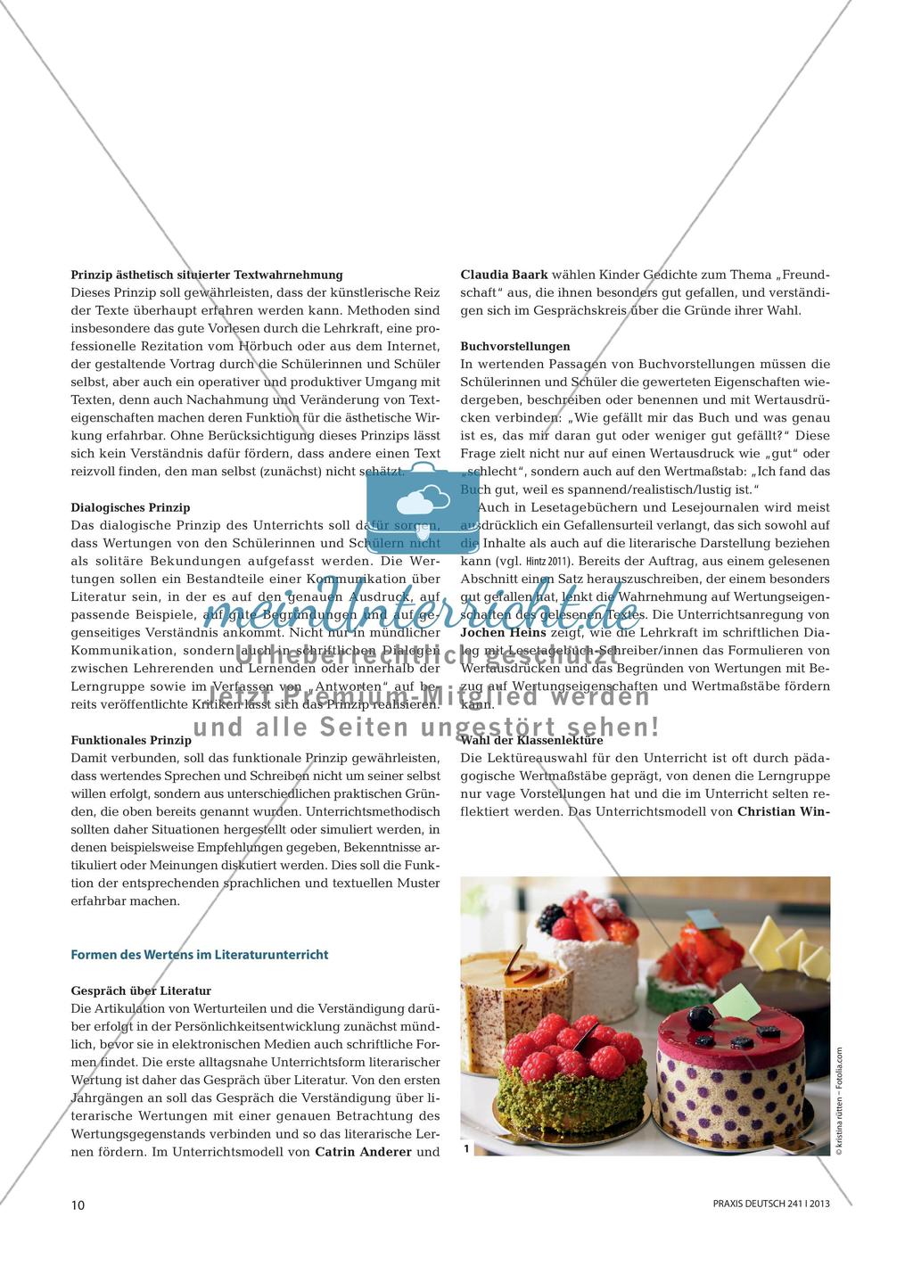 Literarische Texte werten Preview 7