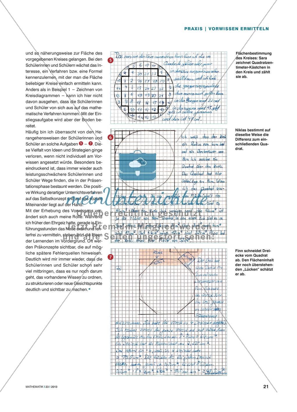 Aktivierung von Vorwissen im Mathematikunterricht Preview 4