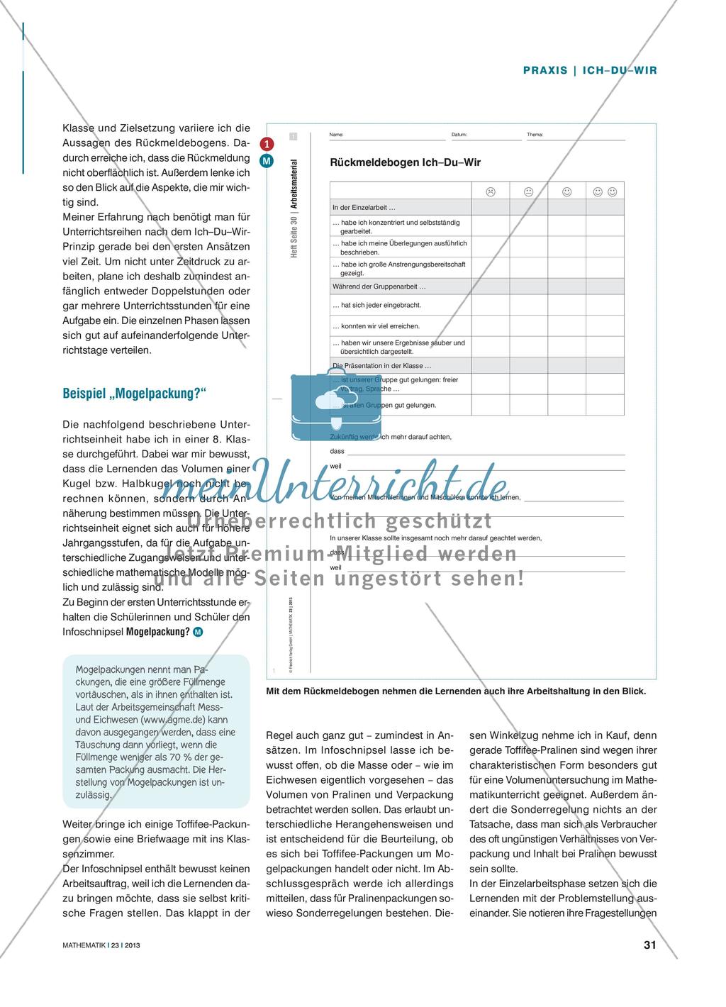 Ist das eine Mogelpackung? - Erfahrungen mit dem Ich–Du–Wir-Prinzip Preview 2