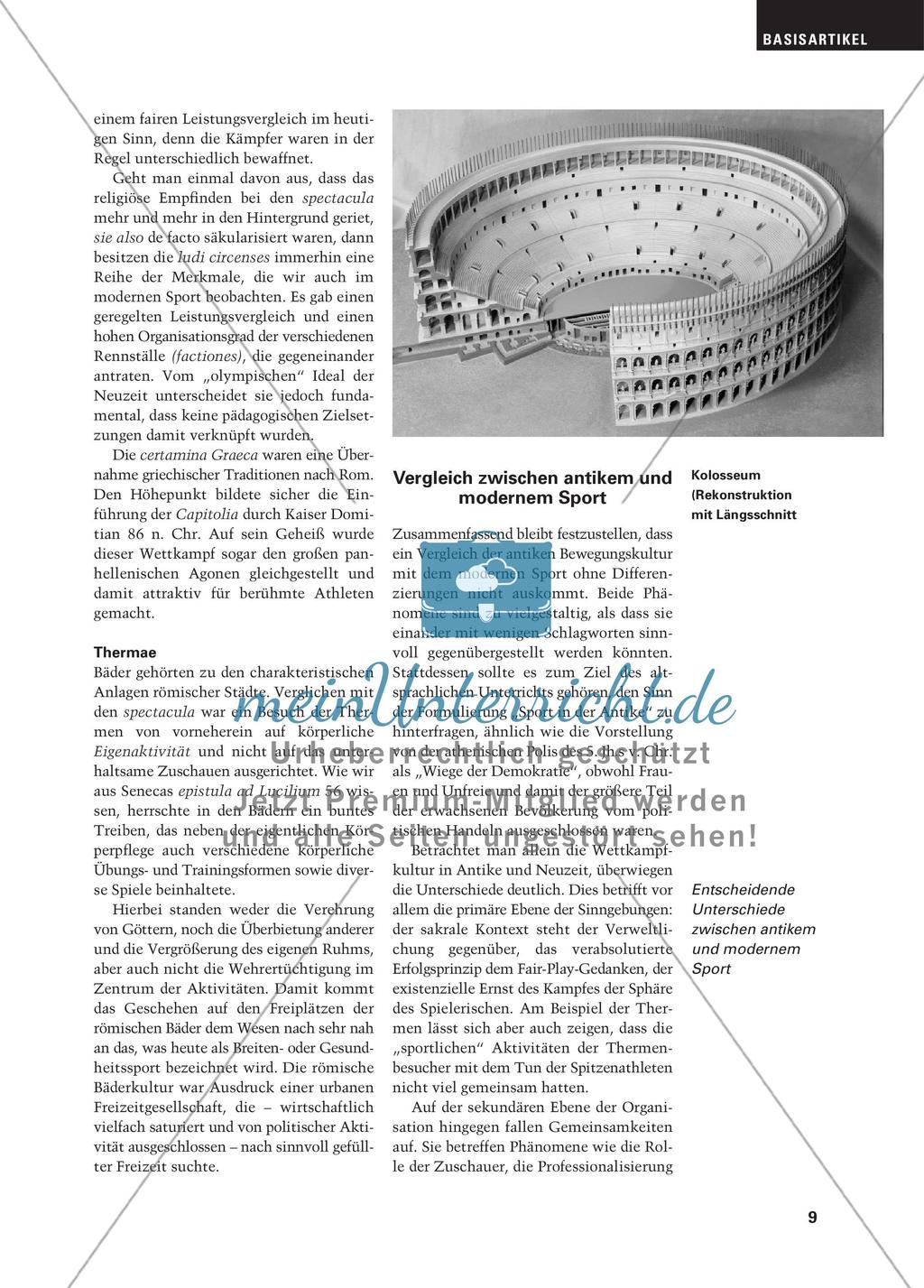’OΛÝ ΜΠIA und Olympische Spiele: Zur Wettkampfkultur in Antike und Neuzeit Preview 6