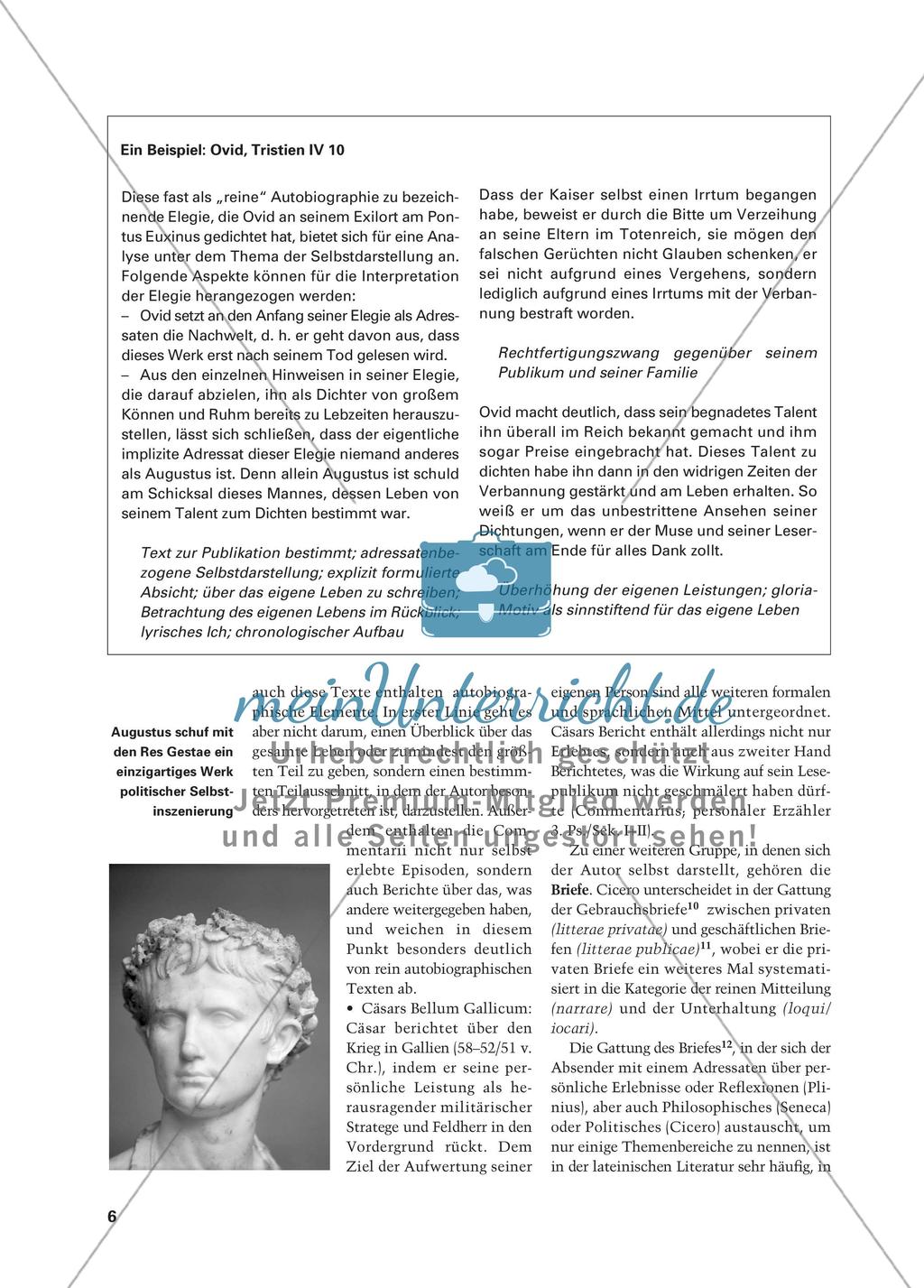 Selbstdarstellungen in der Literatur der Antike Preview 5