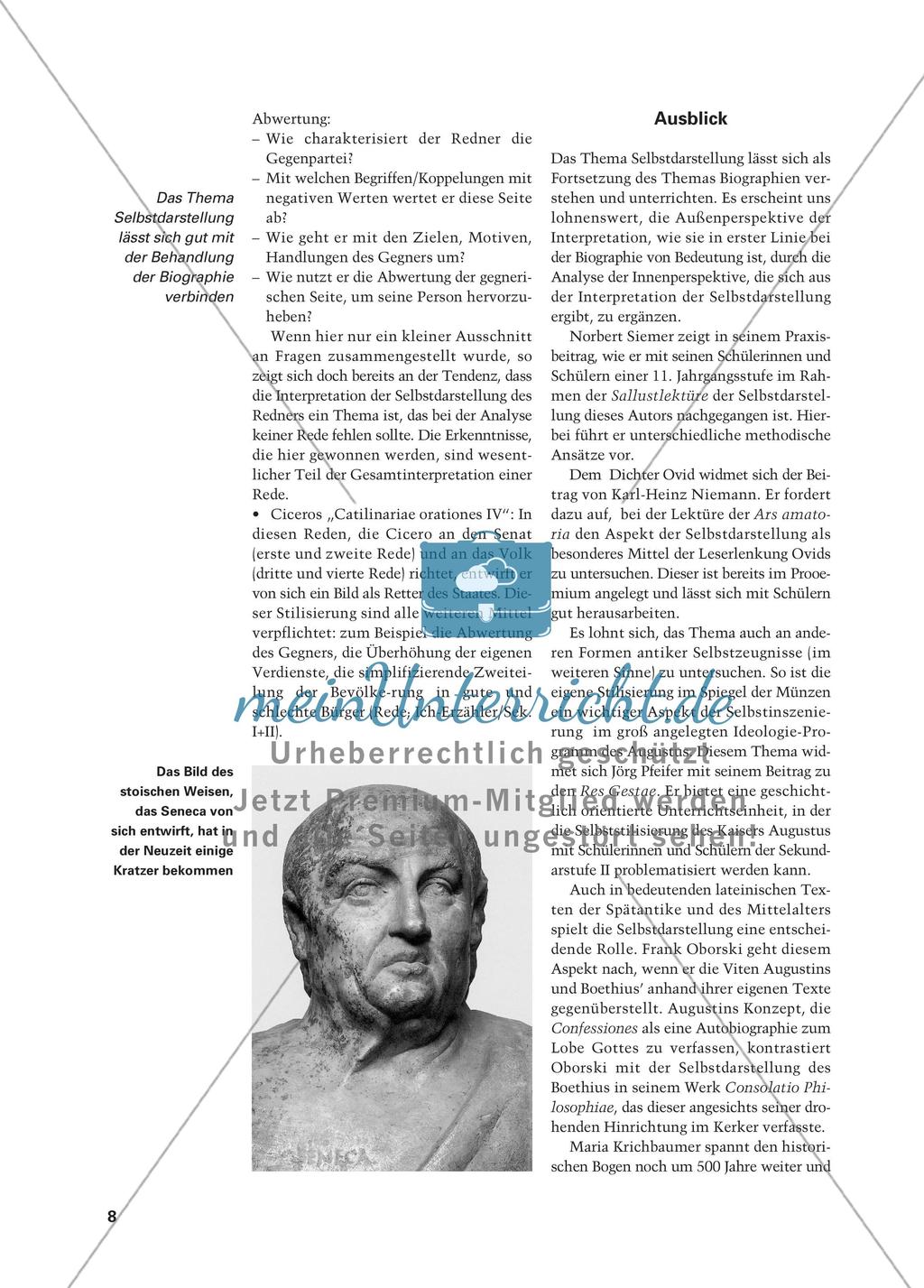 Selbstdarstellungen in der Literatur der Antike Preview 7