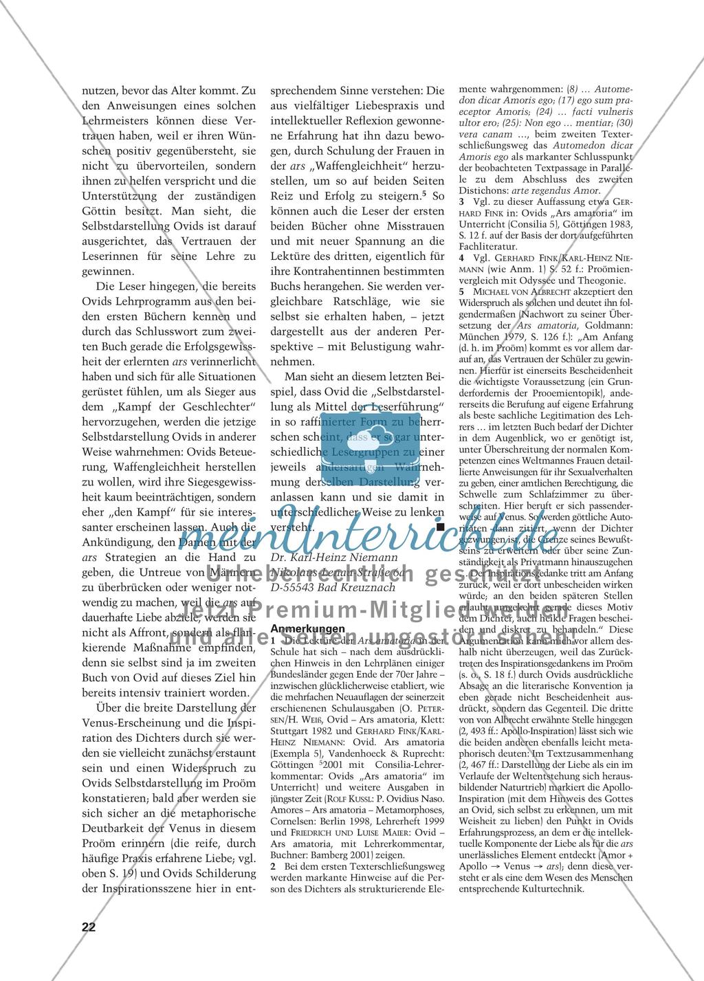 Ovids Selbstdarstellung in der Ars amatoria Preview 5