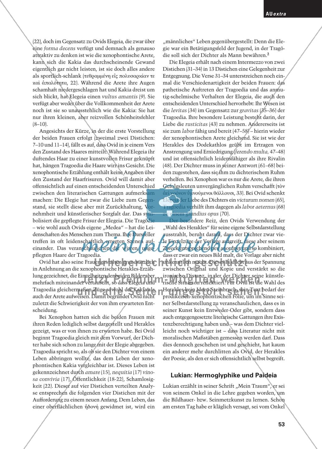 Selbstdarstellung: Ovid und Lukian am Scheideweg Preview 3