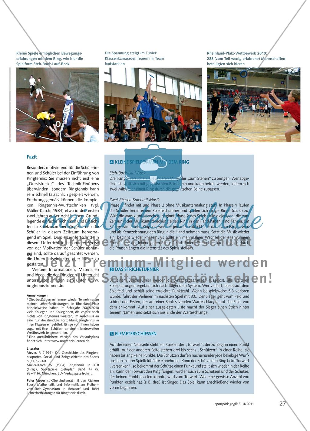 Ringtennis – Spielen von Anfang an Preview 4