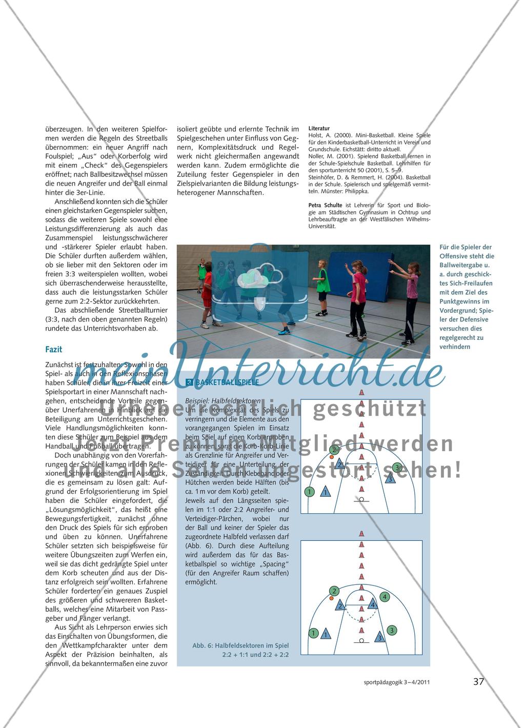 Mit dem Basketball spielen – spielend zum Basketballspiel Preview 6