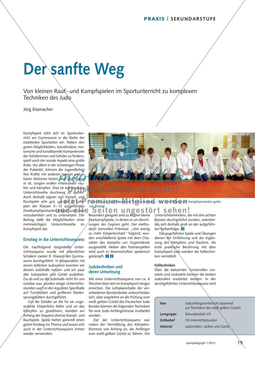 Der sanfte Weg Preview 1