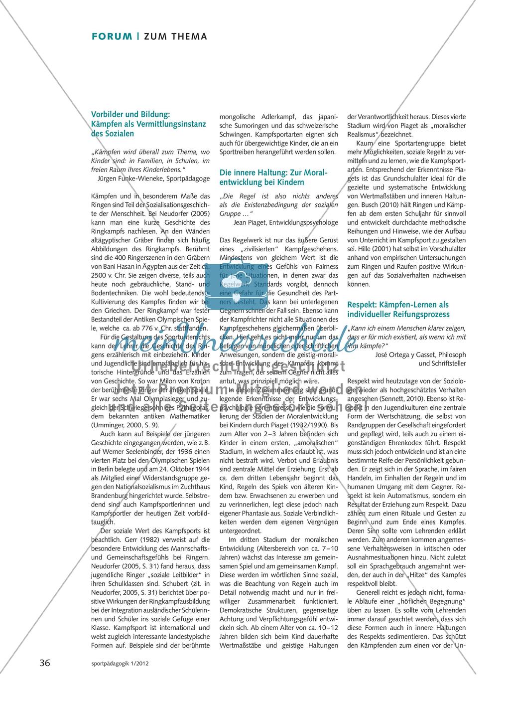 Pädagogisch-psychologische Aspekte des Kämpfens Preview 2