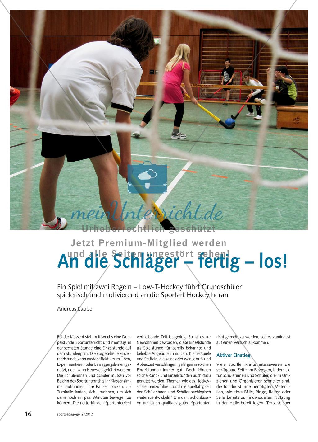 An die Schläger – fertig – los! Preview 1