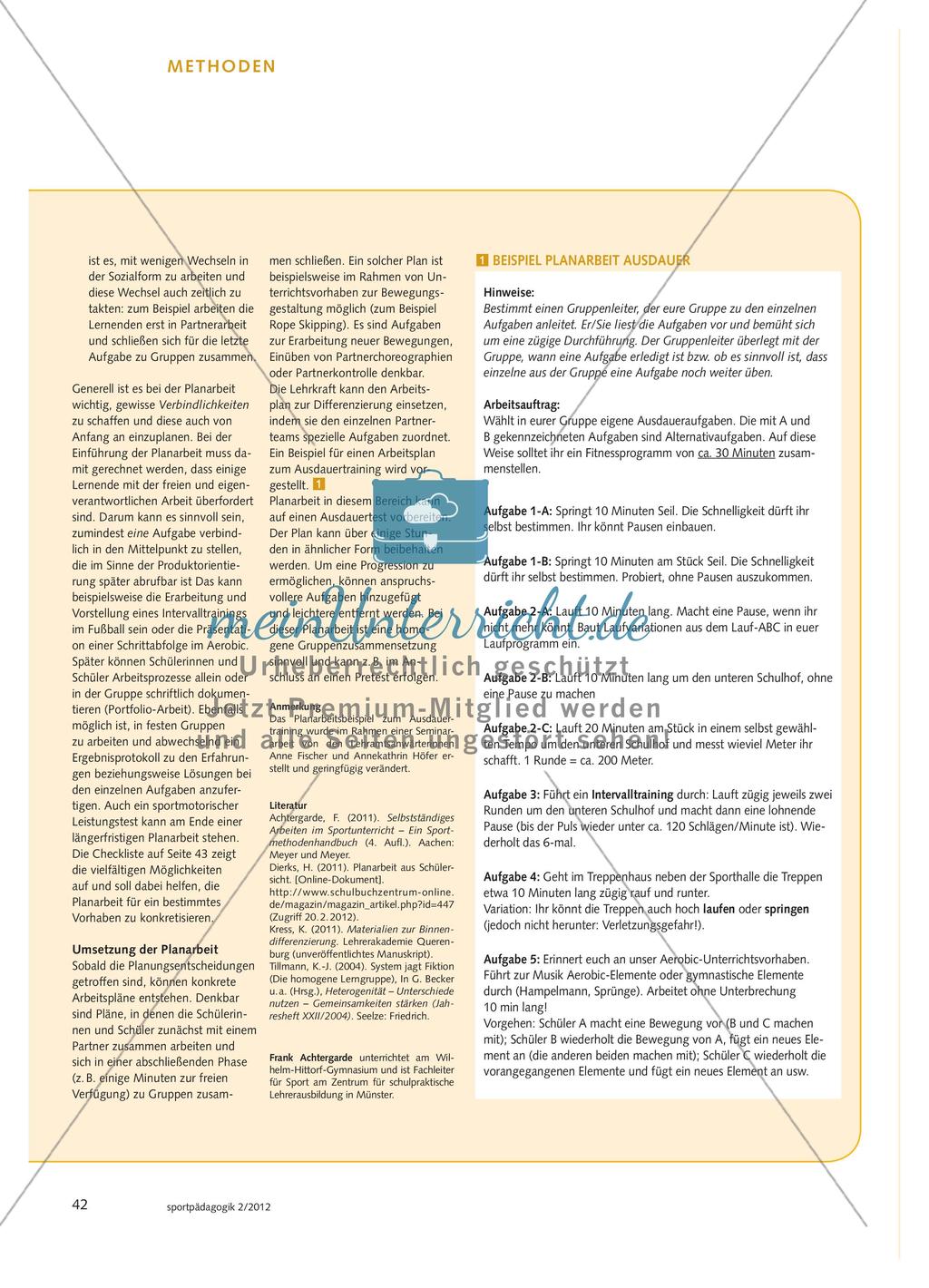 Differenzieren mit Planarbeit Preview 2