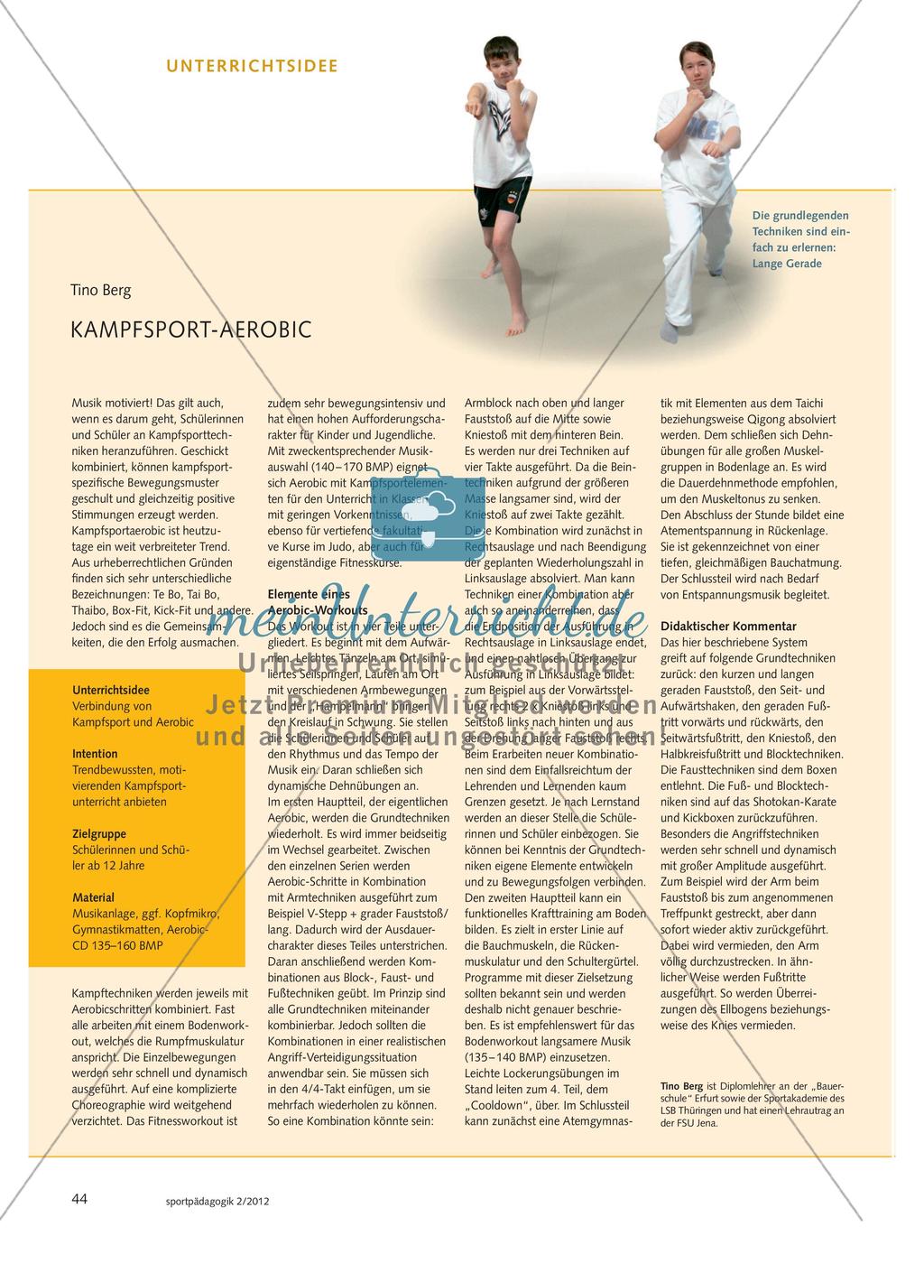 Kampfsport-Aerobic Preview 1