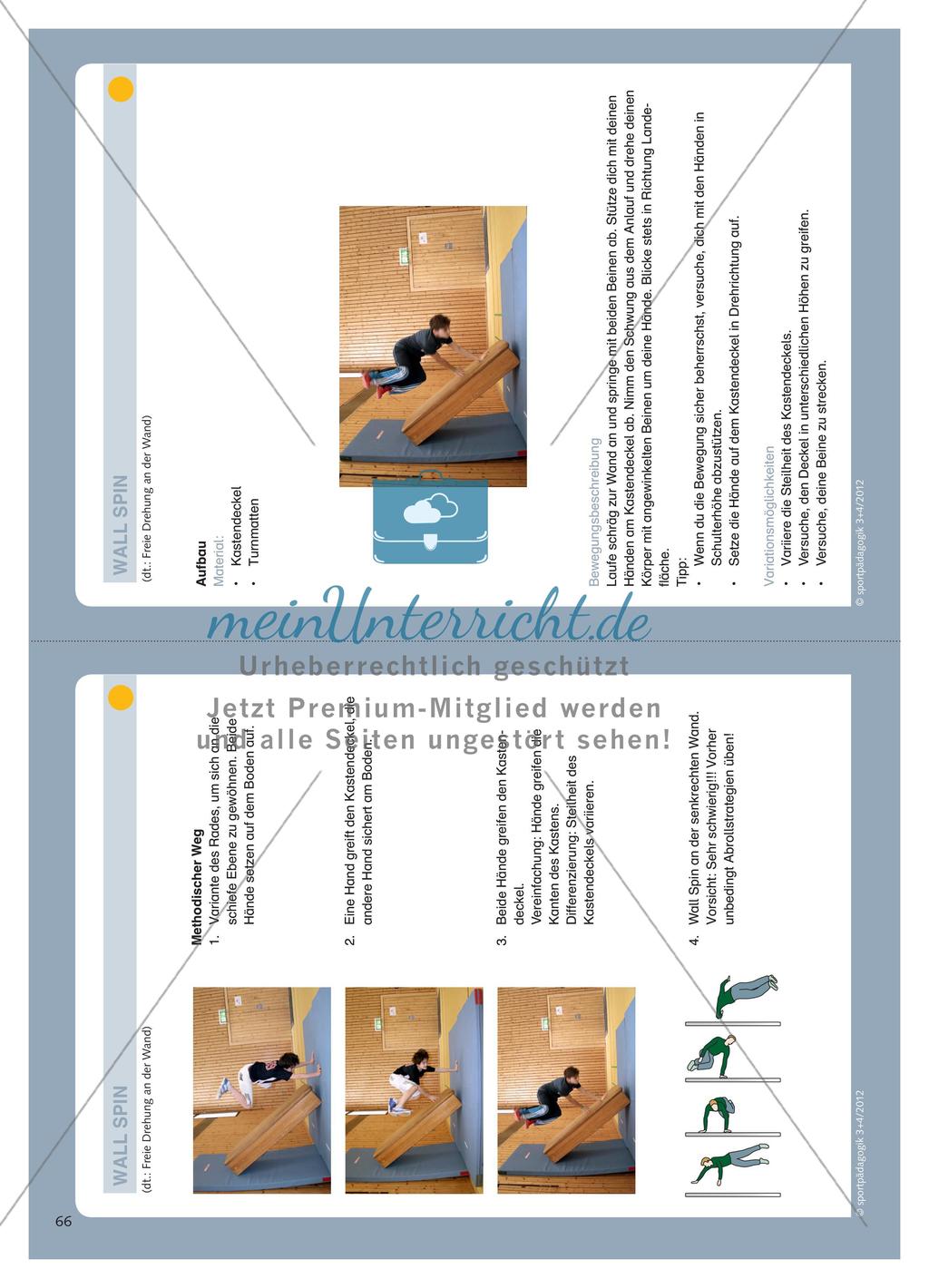 Bewegen an Geräten in der Sportart
