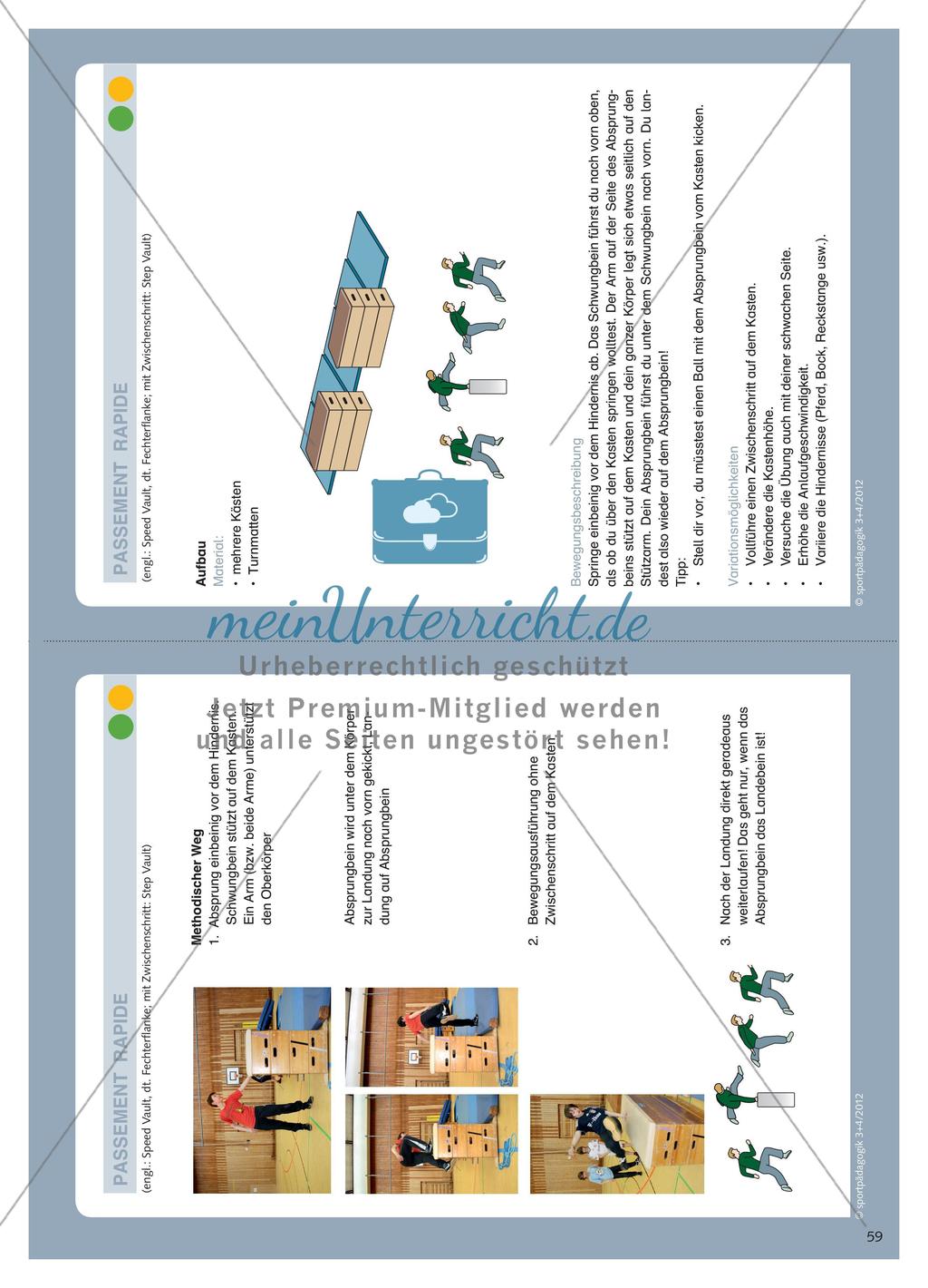 Bewegen an Geräten in der Sportart