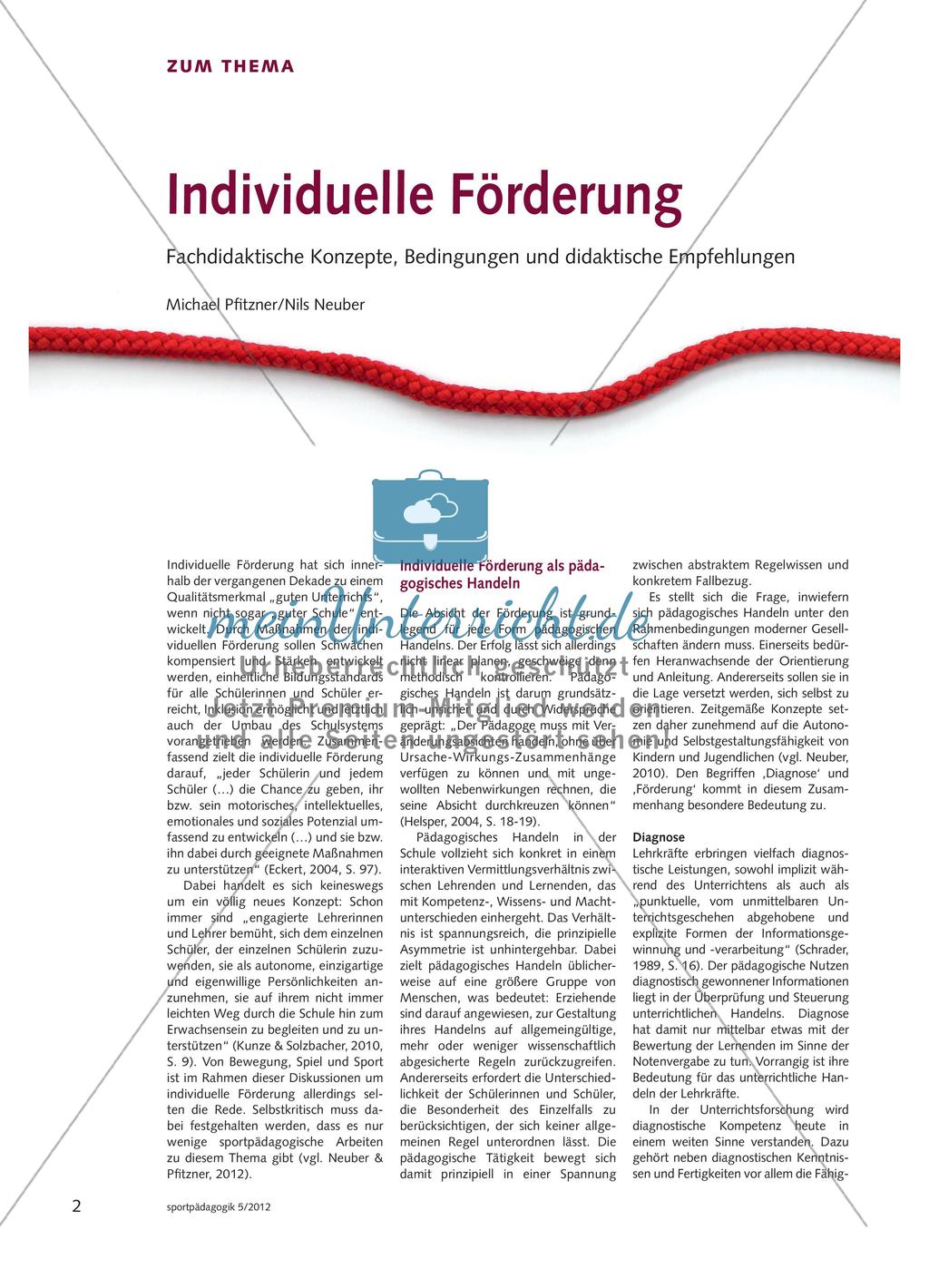 Individuelle Förderung Preview 1