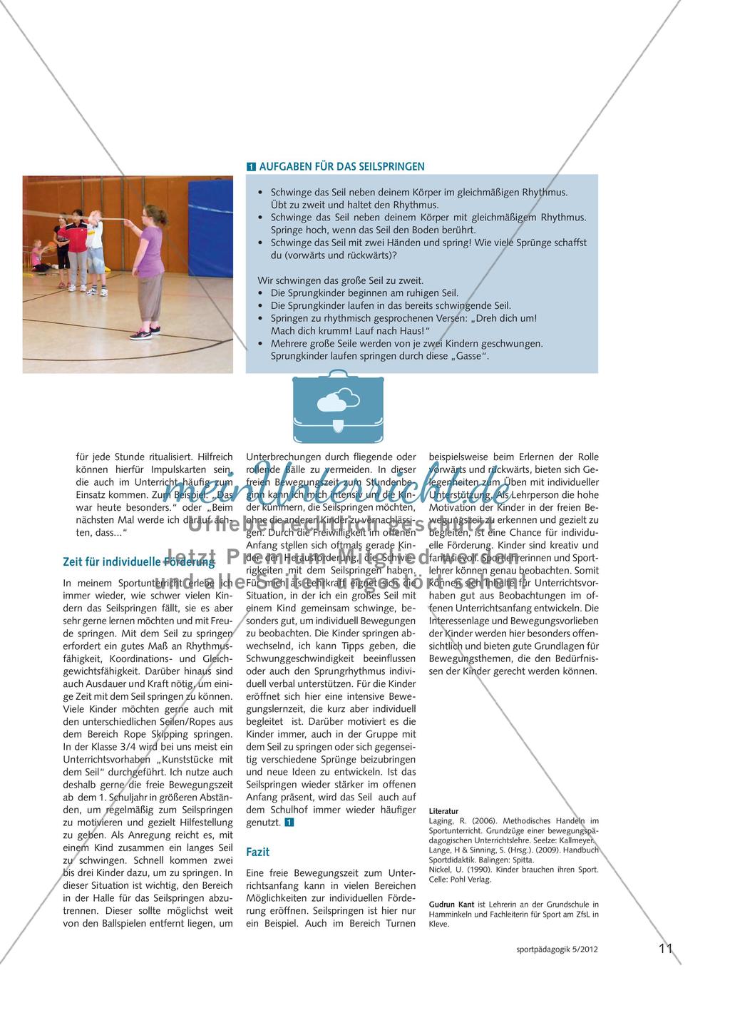 Chancen des offenen Anfangs Preview 3