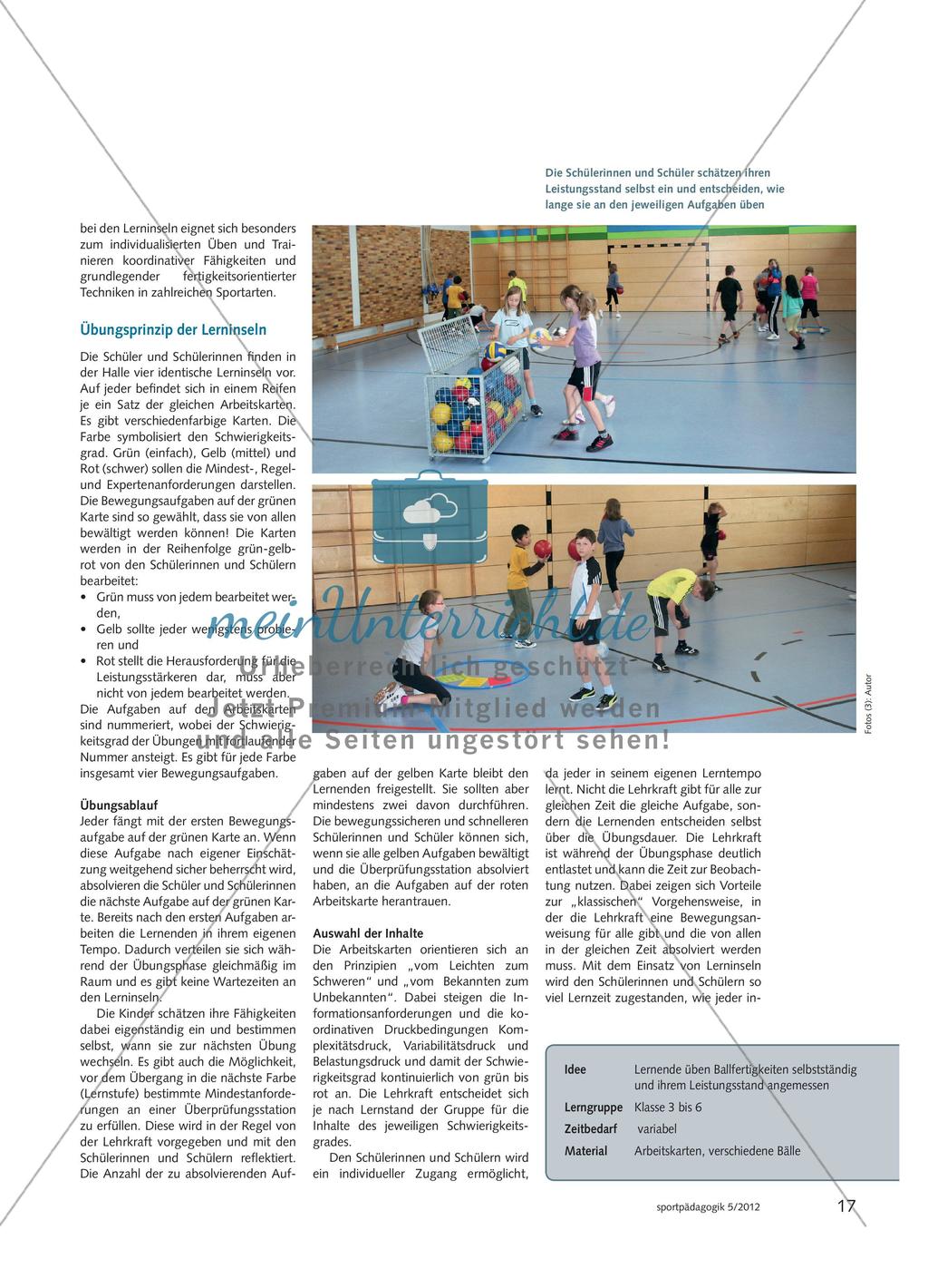 Individualisiert üben an Lerninseln Preview 2