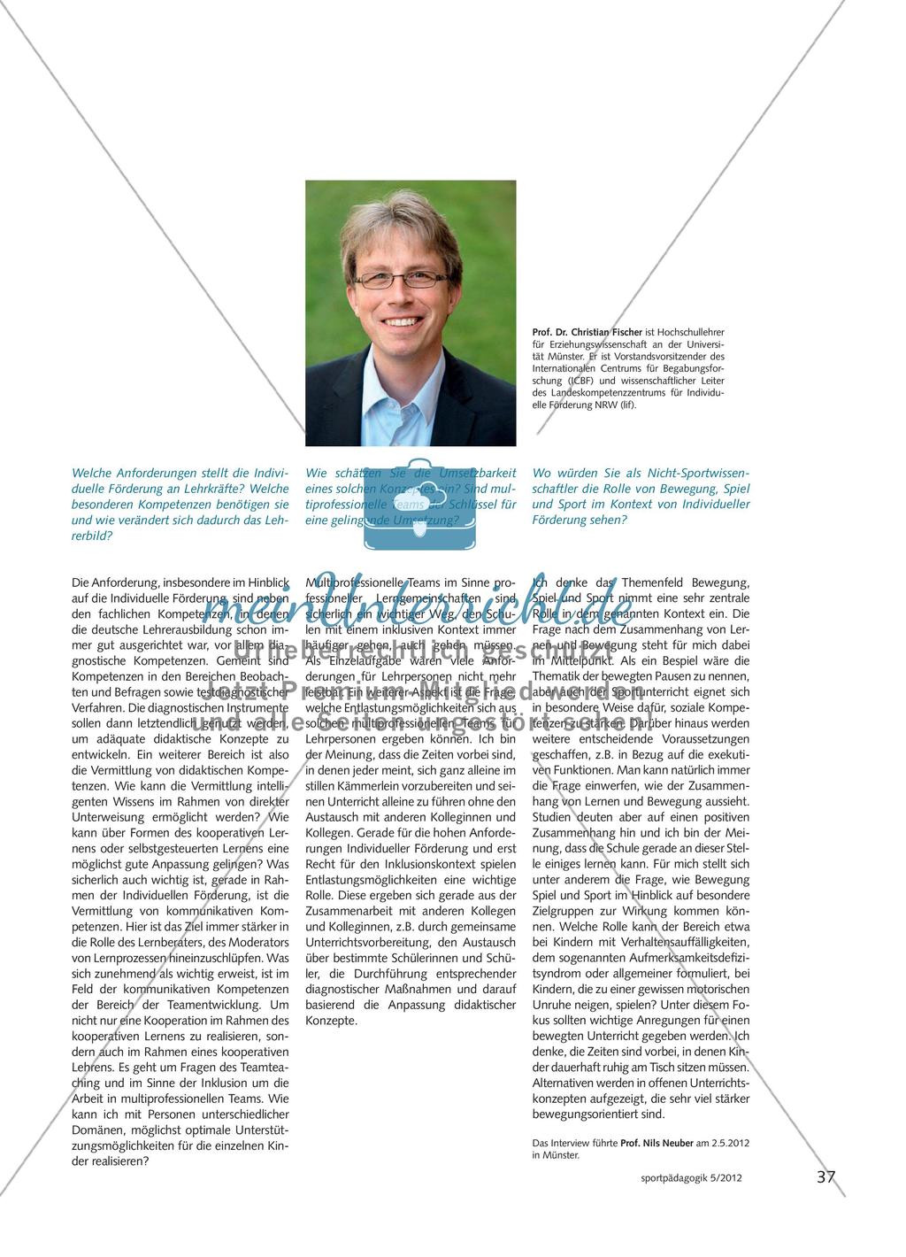 „Mit einheitlichen Rezepten kommt man nicht weit“ Preview 2