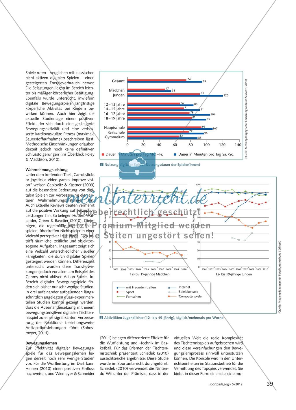 Digitale Bewegungsspiele im Sportunterricht Preview 2