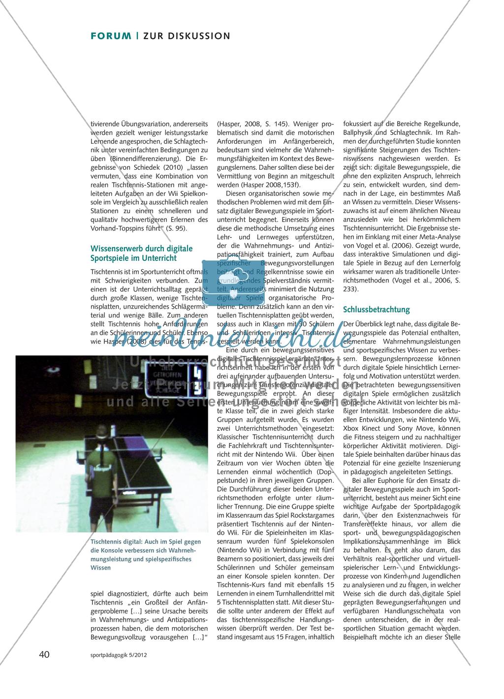 Digitale Bewegungsspiele im Sportunterricht Preview 3