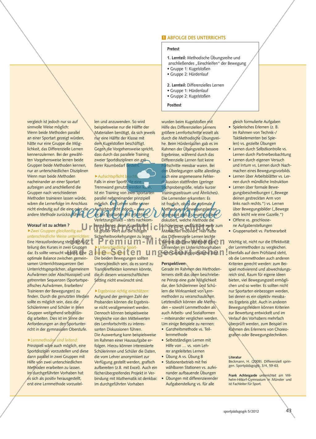 Lernmethoden vergleichen Preview 2