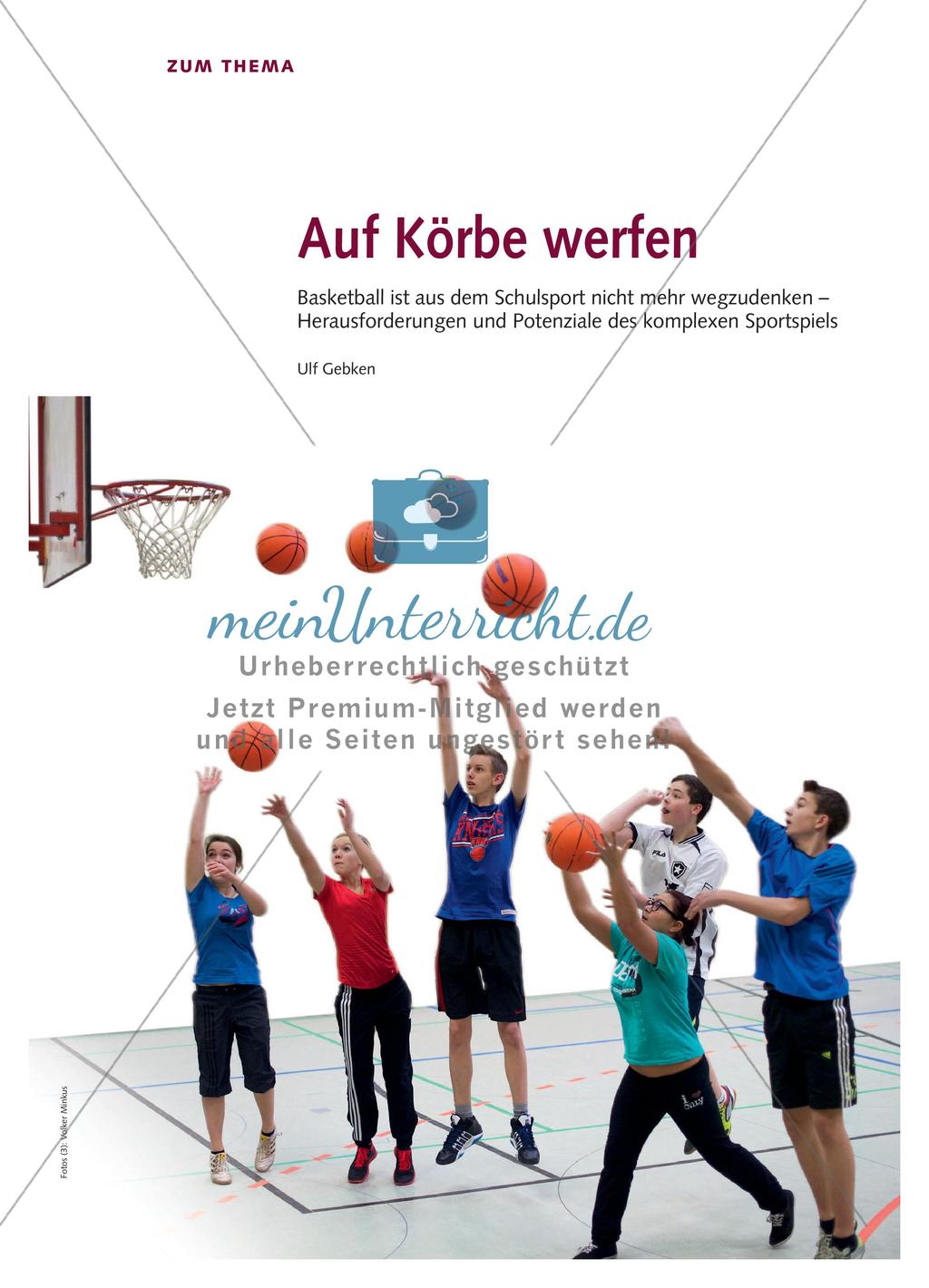 Herausforderungen und Potenziale von Basketball im Schulsport Preview 1