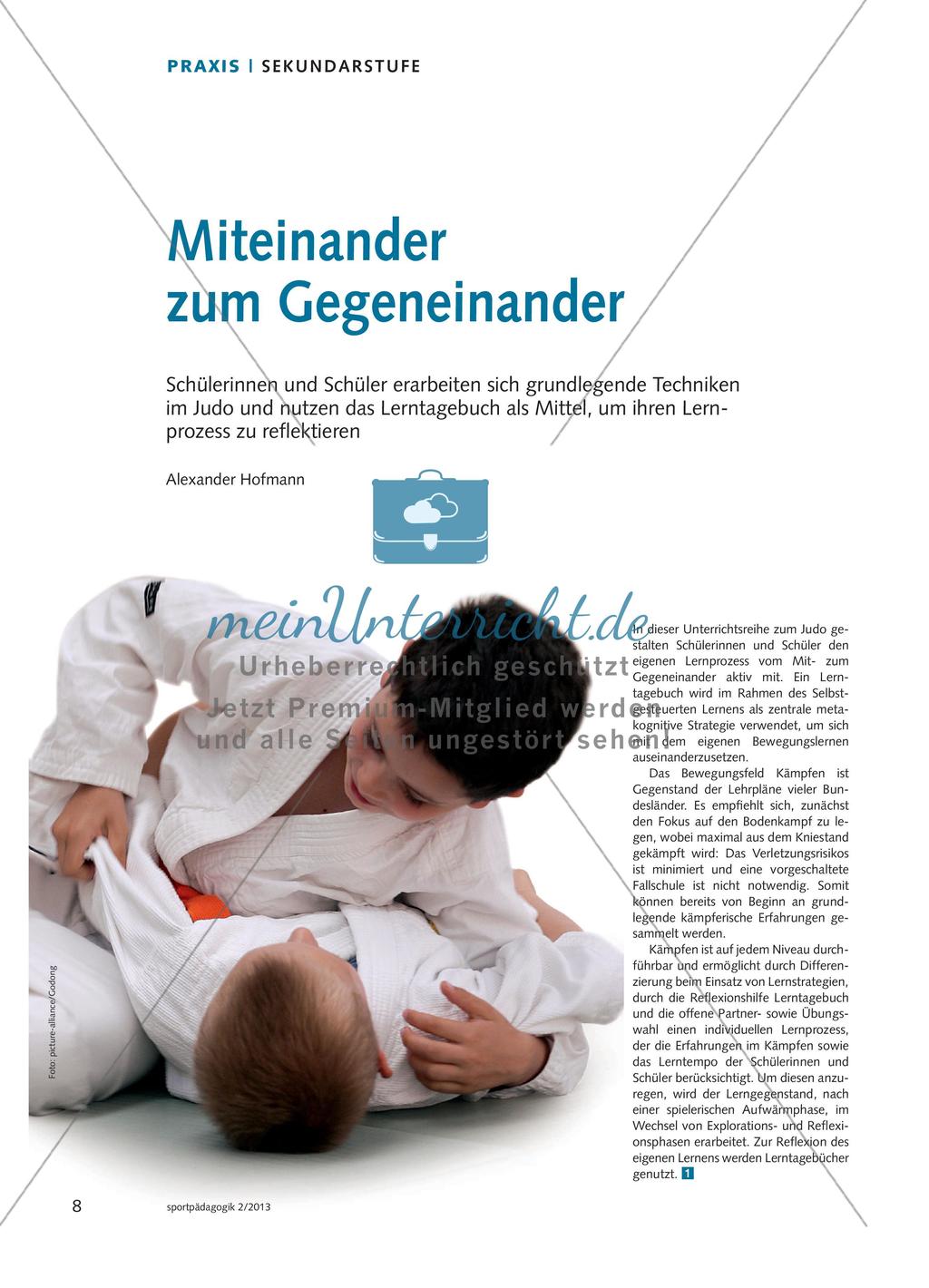 Miteinander zum Gegeneinander Preview 1